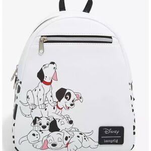 Loungefly White and Black Dalmatian Backpack